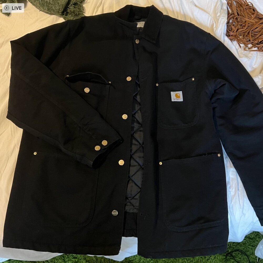Carthartt WIP OG Chore Coat (Winter) -  Black / XL